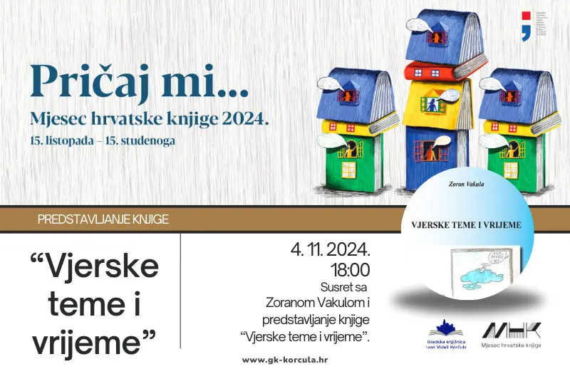 Vjerske teme i vrijeme – promocija knjige Zorana Vakule